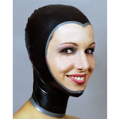 latex hood open face|Latex Hood Open Face .